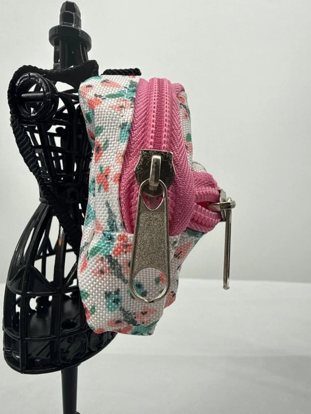 Mini Floral Doll Backpack Keychain Pouch Coquette Aesthetic Tiny Coin Purse